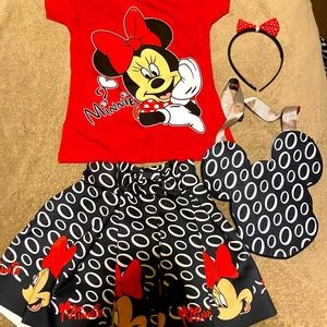 4pcMinnie Mouse Set LITTLE GIRLS
